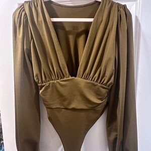 Olive Green Body Suit never worn